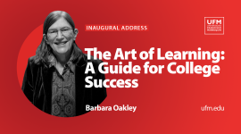Inaugural Address 2024 | The Art of Learning: A Guide for College Success